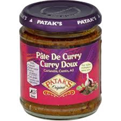 Picture of PATAKS MILD CURRY PASTE 165GR